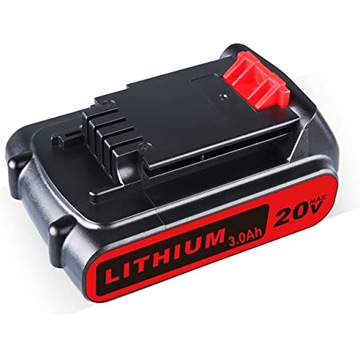 ŁADOWALNY AKUMULATOR LI-ION HOMEDAS 20 V 3 AH DO BLACK DECKER