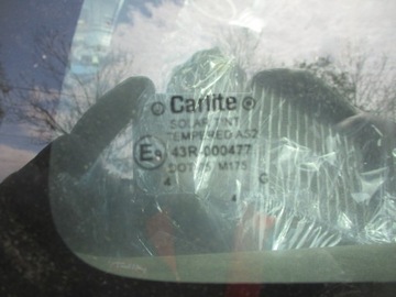 FORD MAVERICK II FACELIFT SKLO (OKNO) KAROSERIE ZADNÍ PRAVÁ