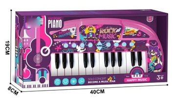 Клавиатура ОРГАН ПИАНО ОРГАН ДЛЯ ДЕТЕЙ ОБРАЗОВАТЕЛЬНЫЕ ИНТЕРАКТИВНЫЕ ЗВУКИ