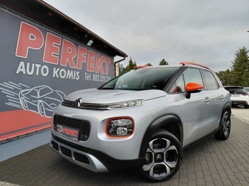 Citroen C3 Aircross  I Crossover 1.2 PureTech 110KM 2018 Citroen C3 Aircross Automat Navi Kamera Sensor Asystent pasa 1.2 Benzyna