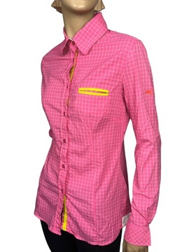 KJUS Женская ТРЕККИНГОВАЯ РУБАШКА В КЛЕТКУ-М