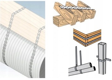 ЛЕНТА СТОЛЯРНО-МОНТАЖНАЯ ТМ5 20х0,9мм РУЛОН 3м