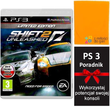 PS3 NEED FOR SPEED SHIFT 2 UNLEASHED LIMITED Polskie Wydanie Po Polsku PL