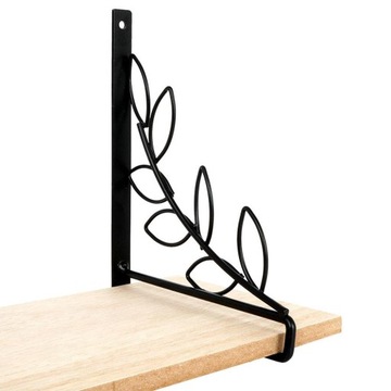 Półka kuchenna na ścianę wisząca metal 38x13x16