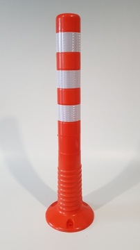 SŁUPEK UCHYLNY elastyczny BLOKUJĄCY drogowy 75 cm