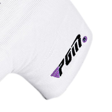 Ochraniacz na główkę klubu golfowego, wytrzymały nylon w kolorze białym dla kobiet