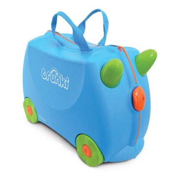 TRUNKI JEŻDŻĄCA WALIZECZKA WALIZKA DLA DZIECI 2w1