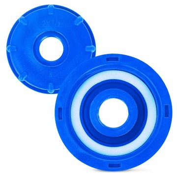 ГАЙКОВЫЙ СОЕДИНИТЕЛЬ MAUZER IBC 1/2 дюйма, заглушка клапана бака с бочонком S60/6 GW 1/2 дюйма