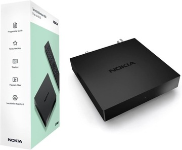 Tuner DVB-T2 ,DVB-T, HD, H.264, HEVC H.265 z pilotem Nokia N6000
