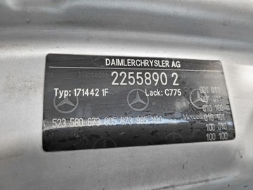 KAPOTA MERCEDES SLK 2004-2011