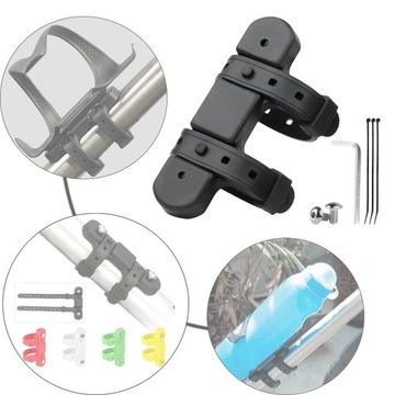 Держатель для велосипедной бутылки с водой Адаптер для велосипедной чашки с водой Черный