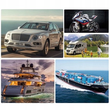 5 GANG PANEL PRZEŁĄCZNIKÓW 12-24V DO SAMOCHODÓW