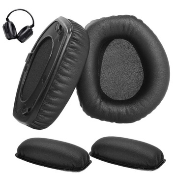 PASUJE DO WYMIENNYCH OSŁON SŁUCHAWEK SENNHEISER HDR RS165 175 185 MIĘKKI
