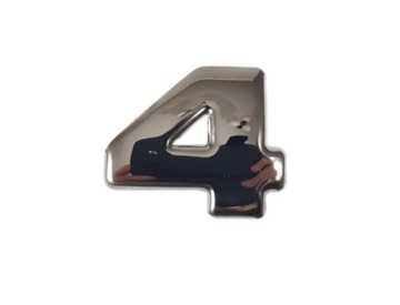 БУКВА «4» ЭМБЛЕМА SCANIA ХРОМ.