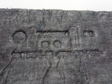 BMW 5 G30 G31 F90 TLUMENÍ PODLAHY ZADNÍ 7423550