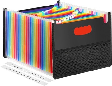 Папка для документов-аккордеона с 24 отделениями