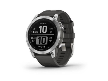 Smartwatch GARMIN Fenix 7 Srebrny