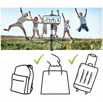 KIJEK DO SELFIE STICK TRIPOD STATYW PILOT BLUETOOT Kijek TRIPOD Kij BLUETOO