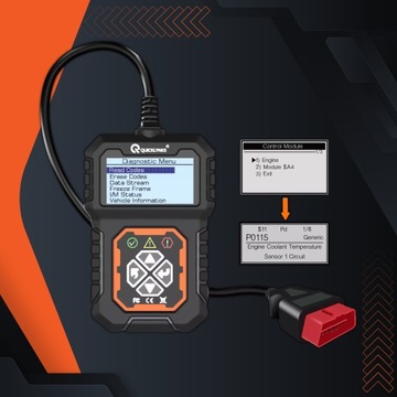 INTERFEJS DIAGNOSTYCZNY TESTER OBD J POLSKI SKANER