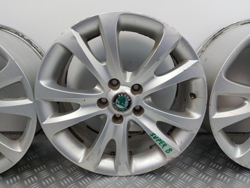 SKODA ЛЕГКОСПЛАВНЫЕ ДИСКИ 17 3T0601025D 5X112 ET49