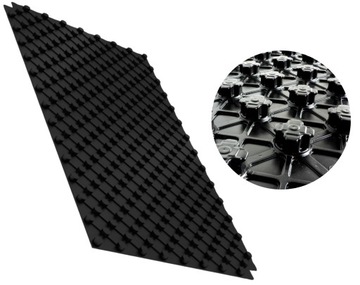 PŁYTA OGRZEWANIA PODŁOGOWEGO PODŁOGÓWKI Z WYPUSTAMI 1450X850mm GRUBA MOCNA