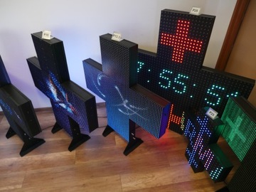 АПТЕЧНЫЙ КРЕСТ 2xP25-60X60см RGB