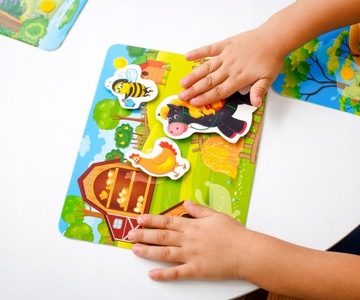 ИГРА на липучке КТО ГДЕ ЖИВЕТ? ОБРАЗОВАТЕЛЬНАЯ ИГРА