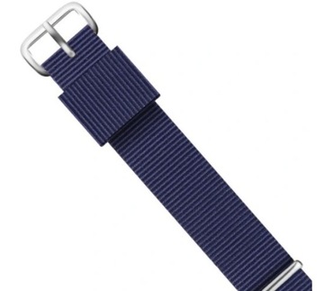 NOWY, PARCIANY PASEK NATO - NIEBIESKI 16 MM