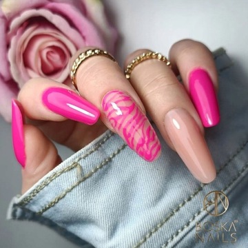 Boska Nails Розовый гибридный лак для ногтей 6 мл Dream Bridge 345