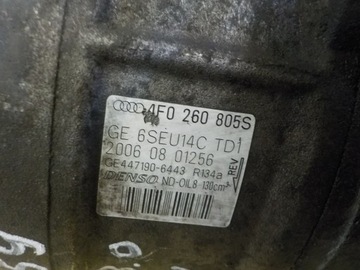 A6 C6 A4 B6 A8 3.0 TDI V6 08R 232KM ASB KOMPRESOR KLIMATIZACE 4F02608055