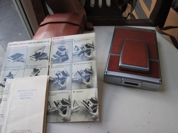 Palaroid SX-70 Land Camera METALOWY BRĄZOWY SPRAWNY