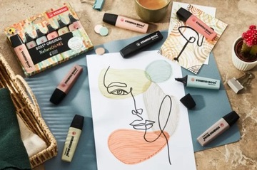 Zakreślacz Do Tekstu Stabilo Boss Kolory Natury Sienna 70/175