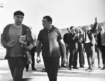 KRZYSZTOF LITWIN, JANUSZ KŁOSIŃSKI duża fotografia fotos PIECZONE GOŁĄBKI