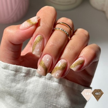 SEMILAC 584 Just Nude Гибридный лак для ногтей 7 мл