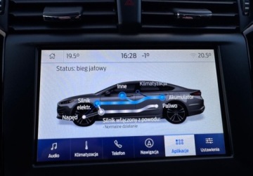 Ford Mondeo V Sedan Facelifting 2.0 Hybrid 187KM 2021 Ford Mondeo ST-Line Led Alu 18 Skora Pamieci Podgrz.Fotele Szyba Serwis Gw, zdjęcie 8