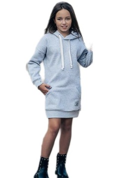 BLUZA DZIEWCZĘCA OCIEPLONA KIDS BY VOGA ITA122/128