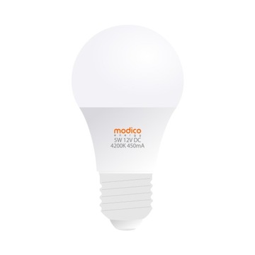 MODICO LUCE Żarówka 12V DC 4200K E27 5W JACHT KAMPER