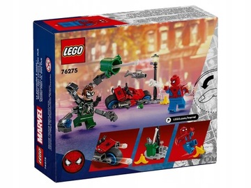 LEGO SUPER HEROES 76275 ПОГОЙКА НА МОТОЦИКЛЕ: ЧЕЛОВЕК-ПАУК против. ДОКОК