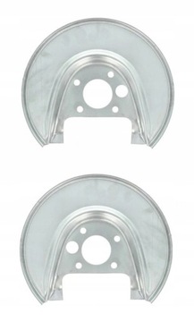 AUDI SEAT SKODA VW OSŁONA TARCZY HAMULCOWE KOMPLET