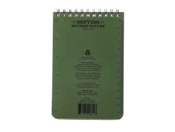 Блокнот Rite in the Rain 946 водонепроницаемый 4 x 6 оливковый