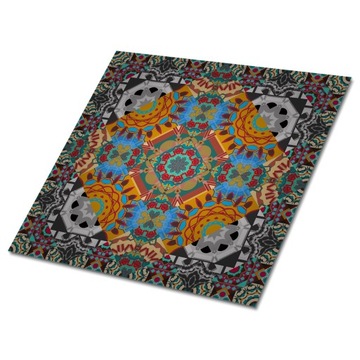 Samoprzylepne płytki PCV 30x30 cm Orientalny wzór