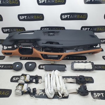 BMW 7 G11 G12 DESKA KONSOLA PODUSZKI PASY AIRBAG