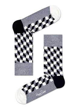 Happy Socks Black and White Gift Box r. 41-46