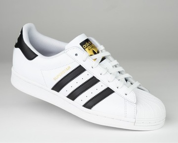 Buty męskie sportowe ADIDAS EG4958 SUPERSTAR białe skóra 44