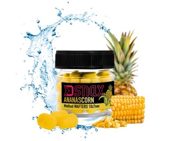 Delphin Przynęta D SNAX WAFT 10x7 mm, 20g - Ananasowo-Kukurydziany