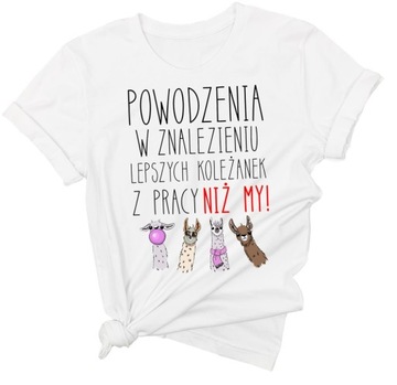 Koszulka na pożegnanie z pracy dla koleżanki L/XL