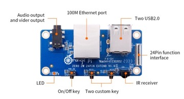 Карта расширения для Orange Pi Zero 2W