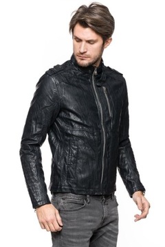 Męska kurtka skórzana Tom Tailor BIKER JACKET L