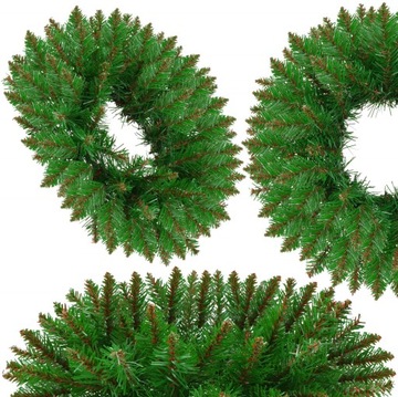 STROIK ŚWIĄTECZNY WIANEK DEKORACYJNY OZDOBA WIENIEC NA DRZWI NA STÓŁ 40 CM