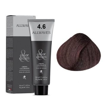 ALLWAVES FARBA DO WŁOSÓW 4.6 100 ML